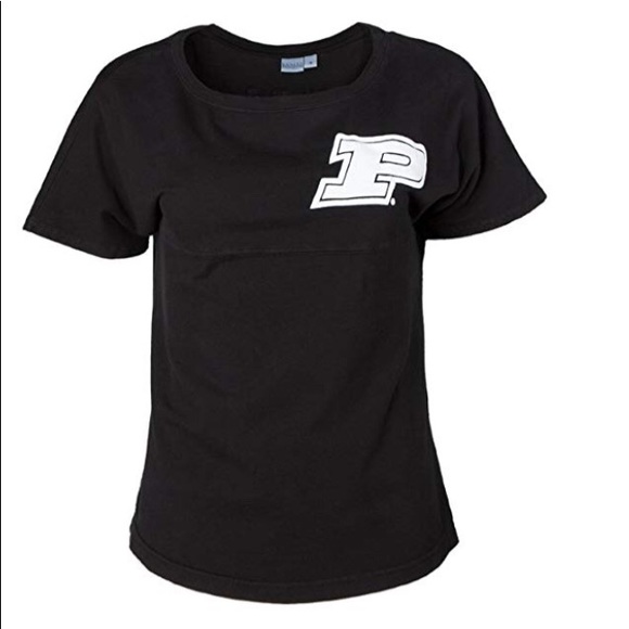 Purdue Boilermakers Short Sleeve Jersey Tee NWT L - Picture 1 of 5